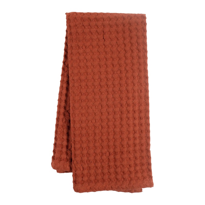 KAF Home Monaco Jumbo Waffle Kitchen Towel  in Sierra