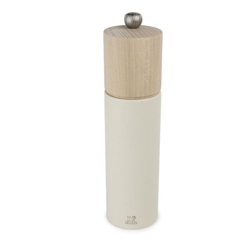 Peugeot  Boreal 8" Manual Salt Milll in Feather White