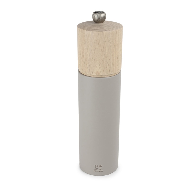 Peugeot Boreal 8" Manual Salt Milll in Pebble Grey