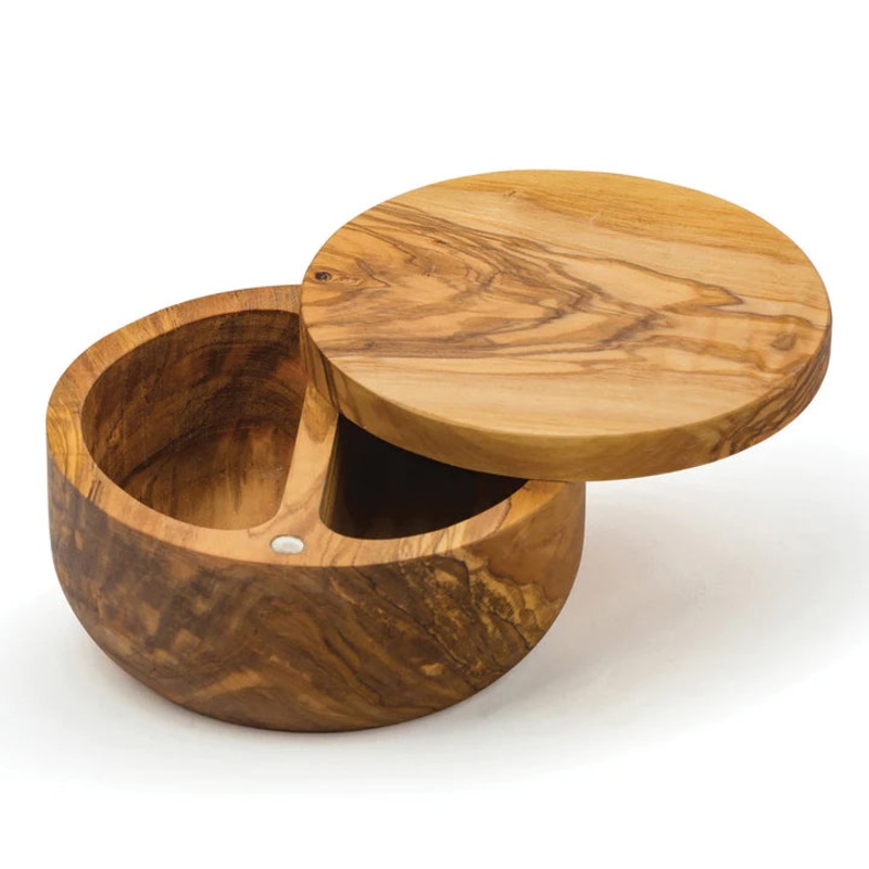RSVP International Olive Wood Salt Box