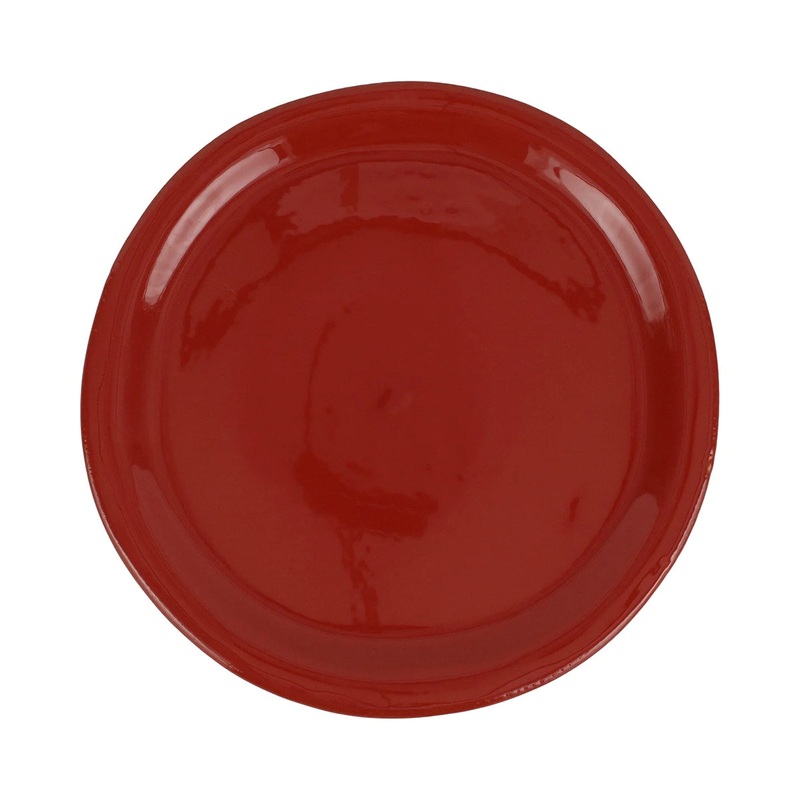 Vietri Cucina Fresca Dinner Plate  in Paprika