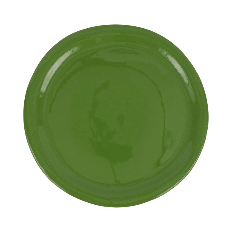 Vietri Cucina Fresca Dinner Plate  in  Sage