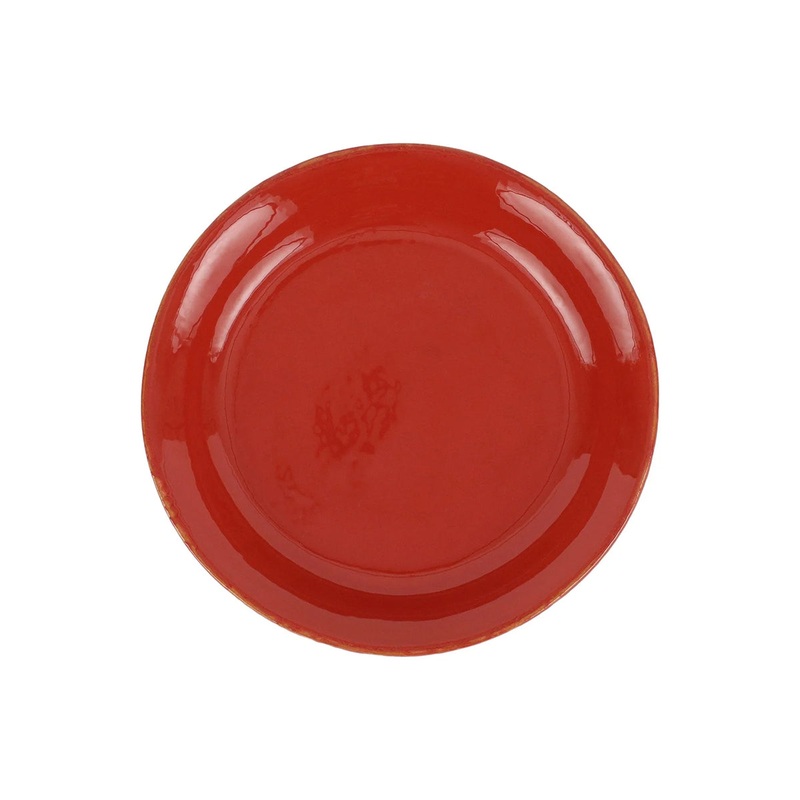 Vietri Cucina Fresca Salad Plate in Paprika