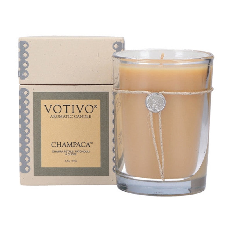 Votivo Champaca 6.8oz Aromatic Candle