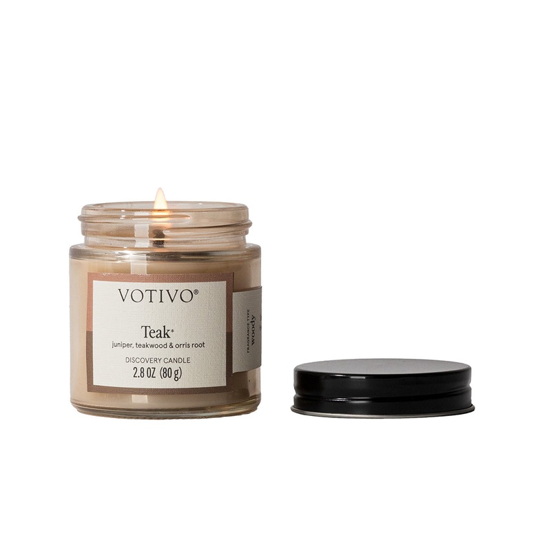 Votivo Teak Discovery Candle