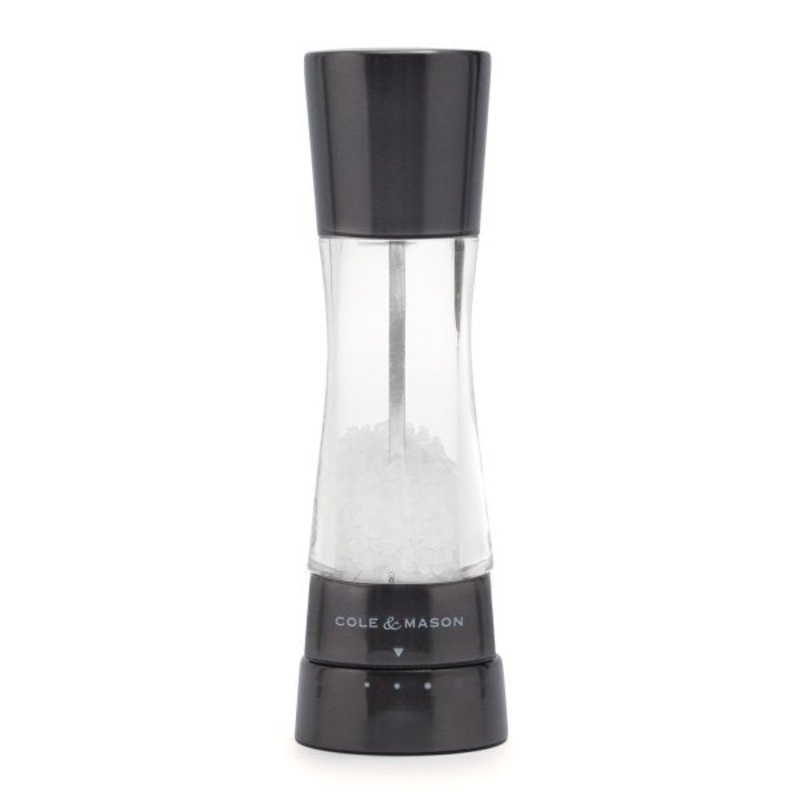 Cole & Mason Derwent Salt Grinder - Gunmetal