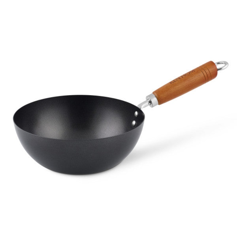 Ken Hom Classic Non-stick Carbon Steel 8" Mini Wok