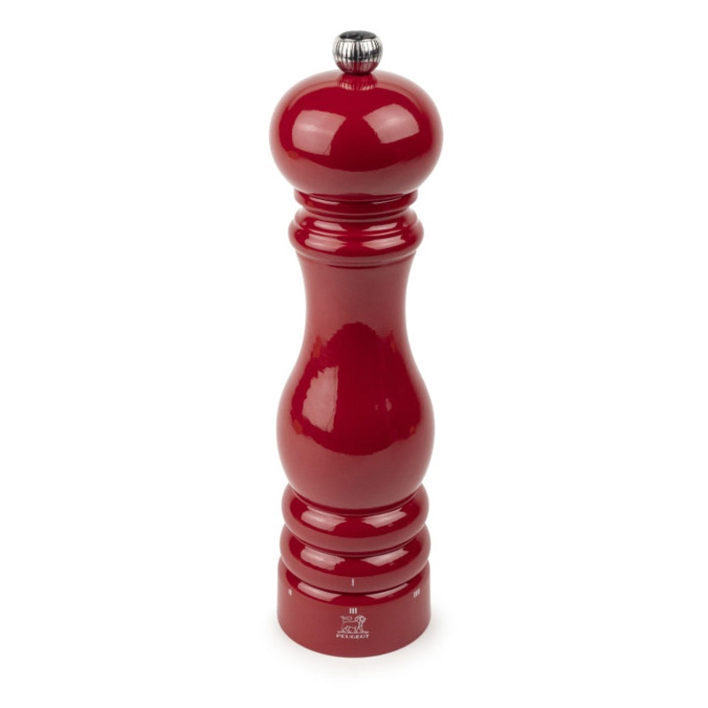 Peugeot Paris uSelect 9" Manual Pepper Mill in Red