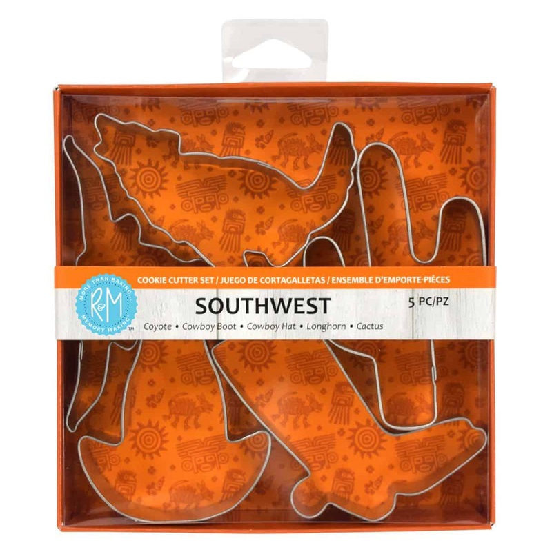 R&M Southwest Cookie Cutters 5 PC Set