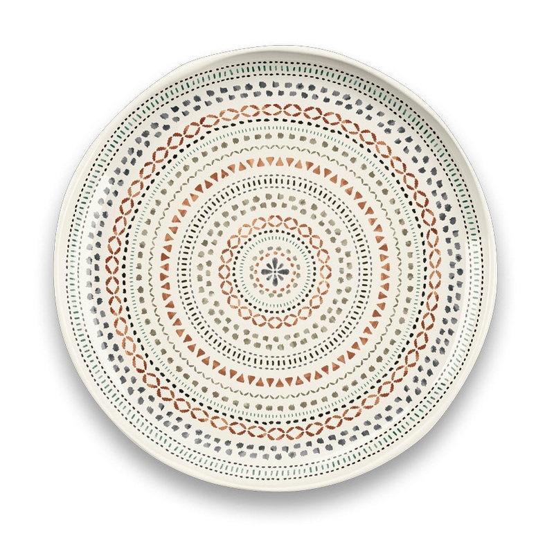 TarHong Planta Desert Mandala Dinner Plate