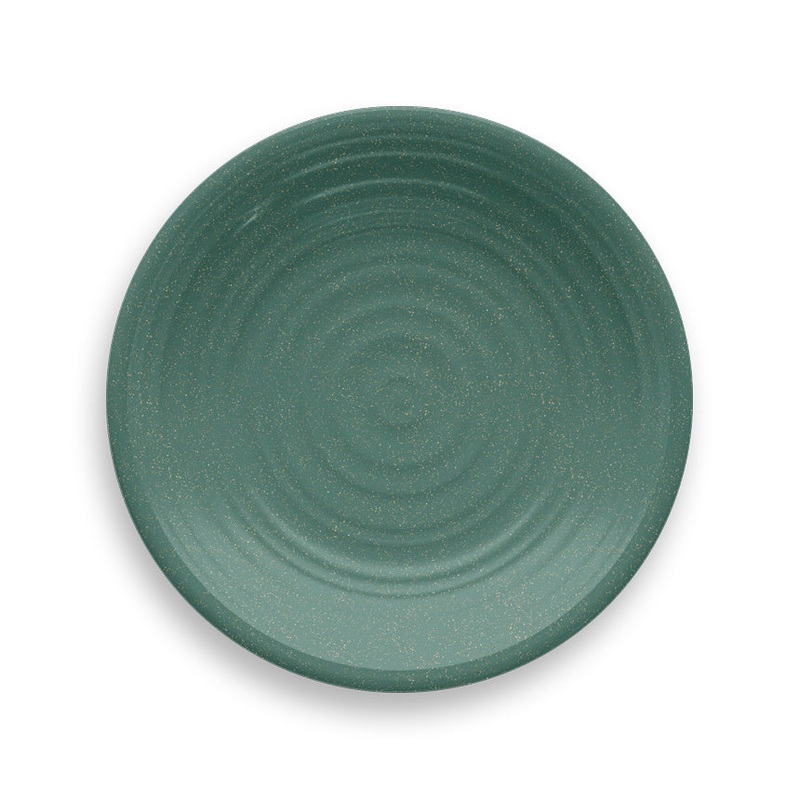 TarHong Planta Matte Artisan Teal Salad Plate