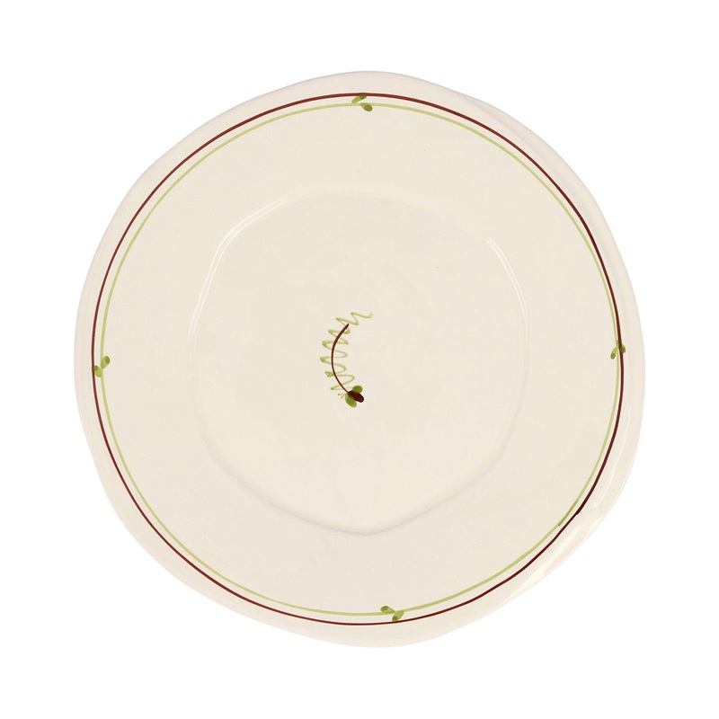 Vietri Lastra Fiori di Bosco European Dinner Plate