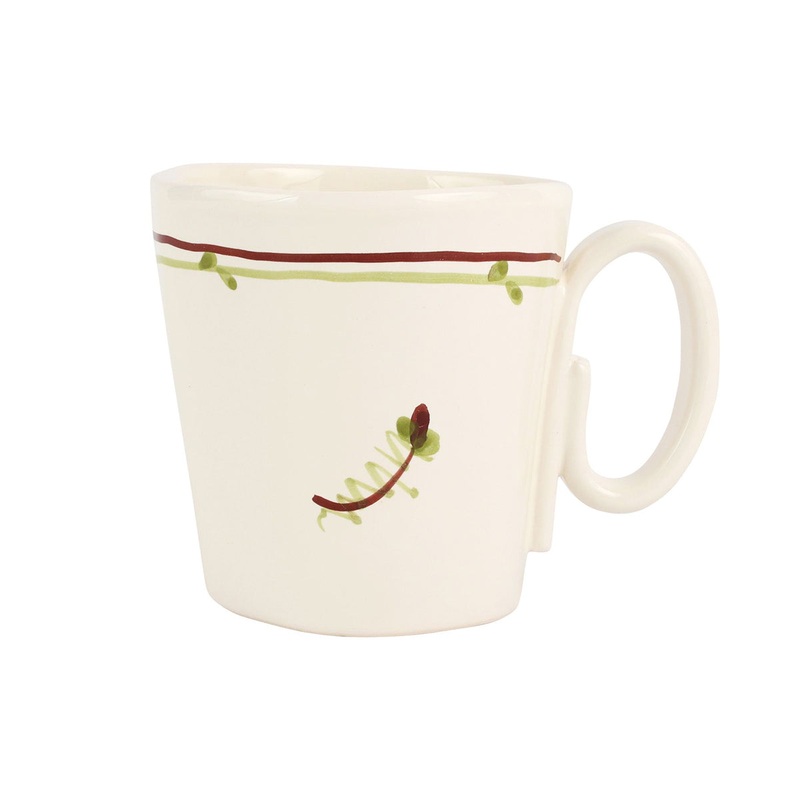 Vietri Lastra Fiori di Bosco Mug