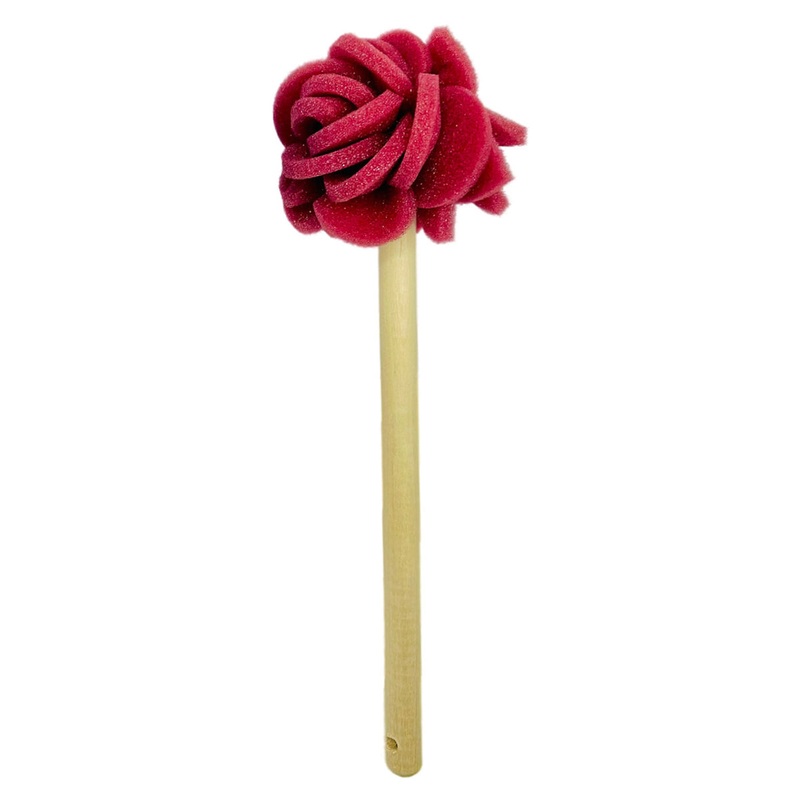 Jet-Scrubz Flower Dish Mop Dusty Rose