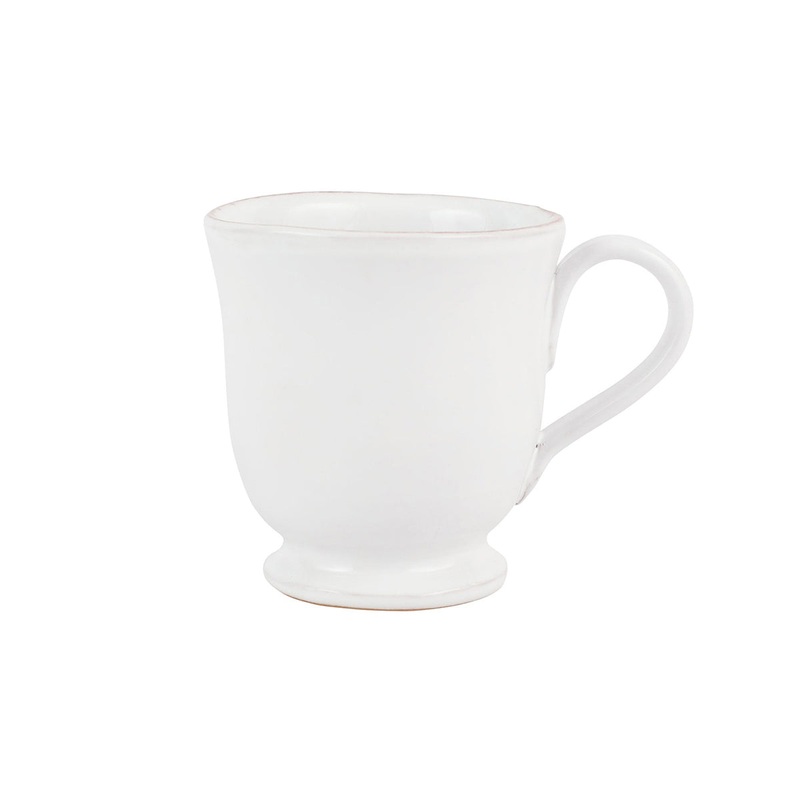 Vietri Cucina Fresca Mug in Bianco