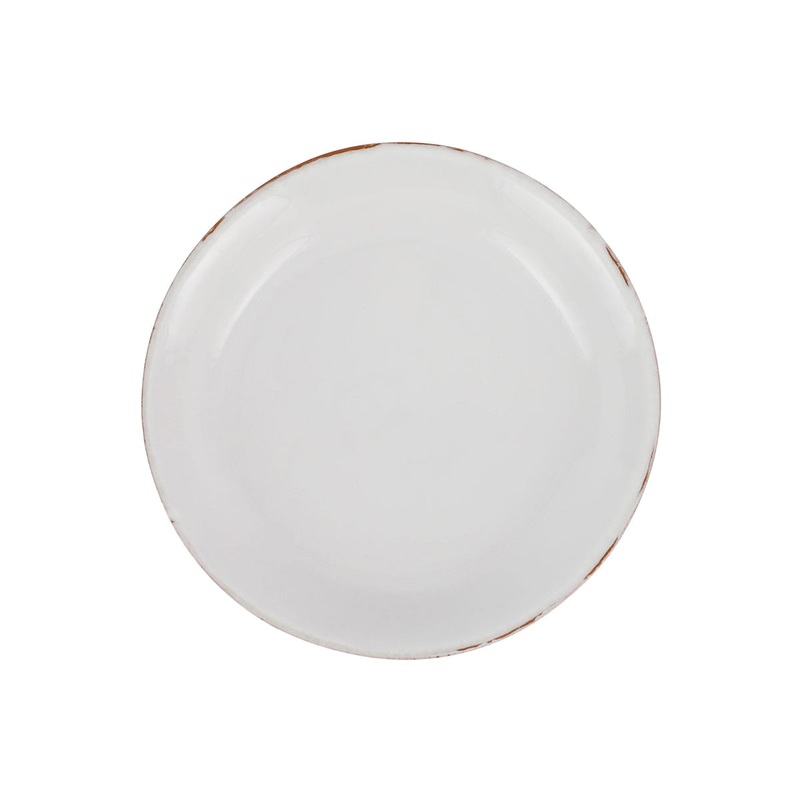 Vietri Cucina Fresca Salad Plate in Bianco