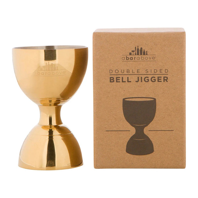A Bar Above Gold Bell Jigger