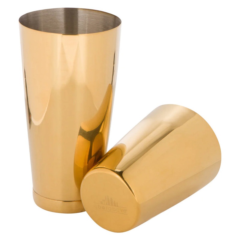 A Bar Above Gold Boston Shaker