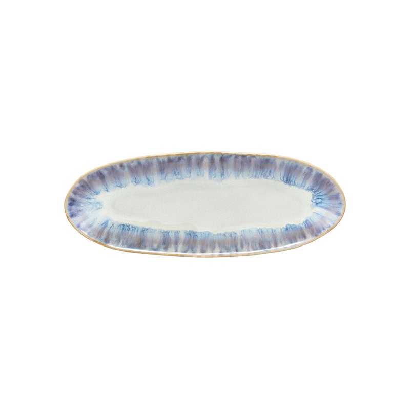 Costa Nova Brisa Ria Blue Oval Plate/Platter