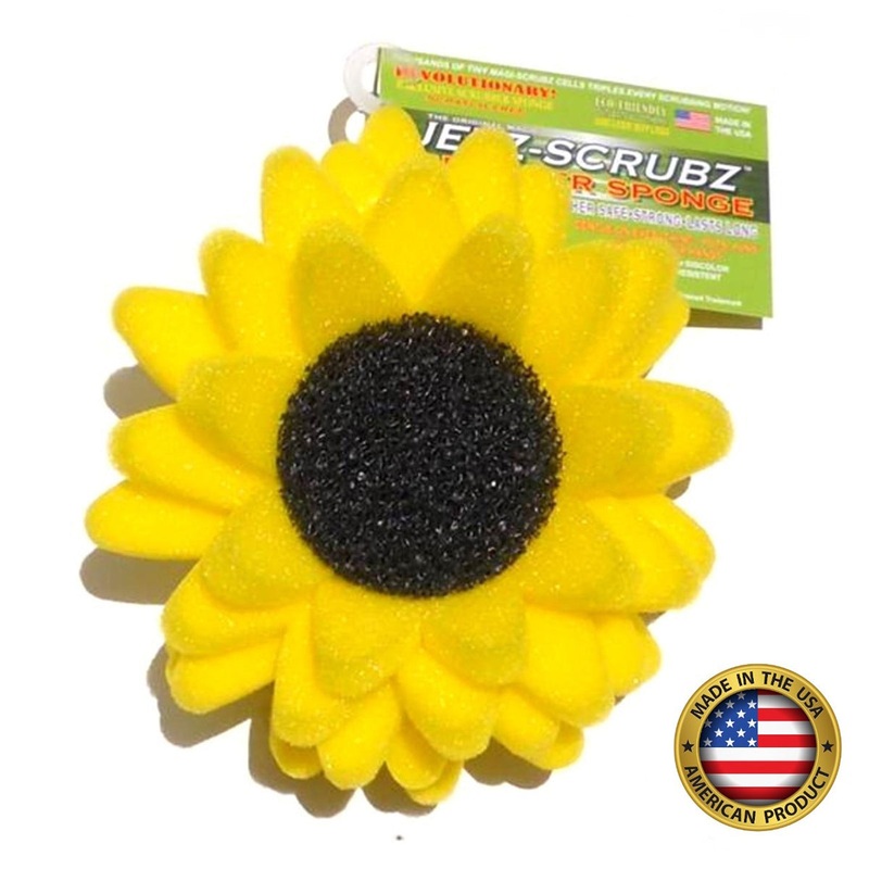 Jet-Scrubz Sunflower Sponge