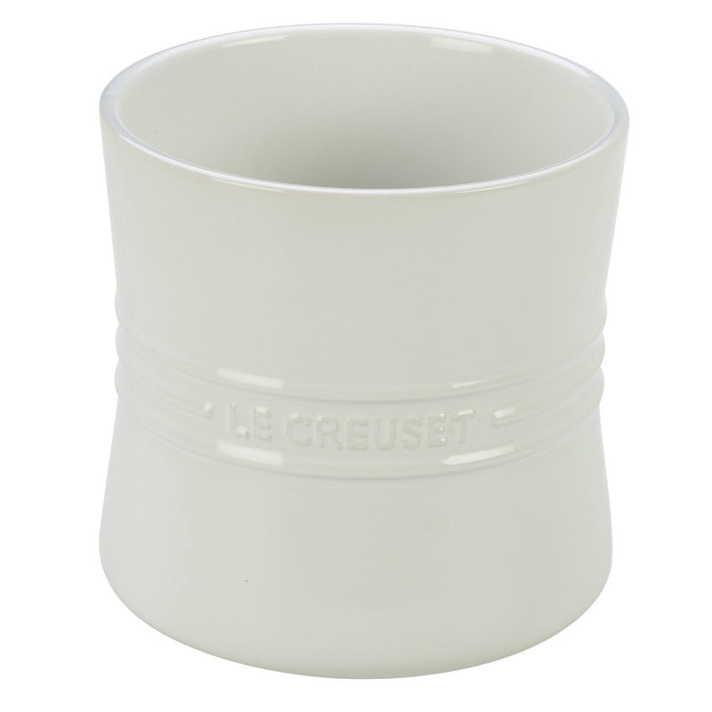 Le Creuset White Utensil Crock