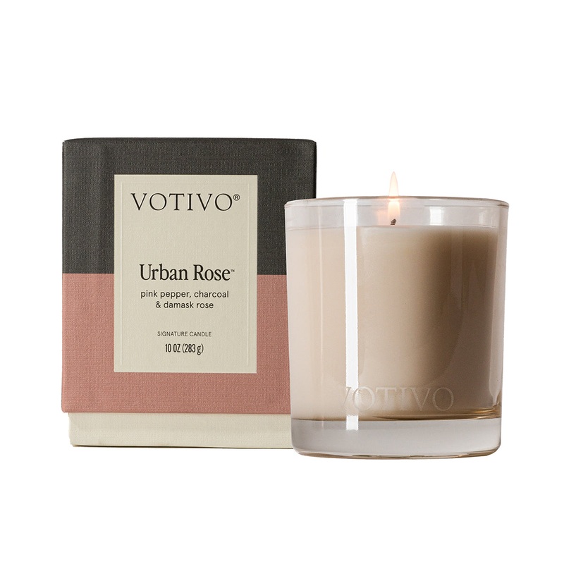 Votivo Urban Rose 10 oz. Signature Candle