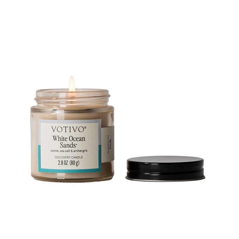 Votivo White Ocean Sands Discovery Candle