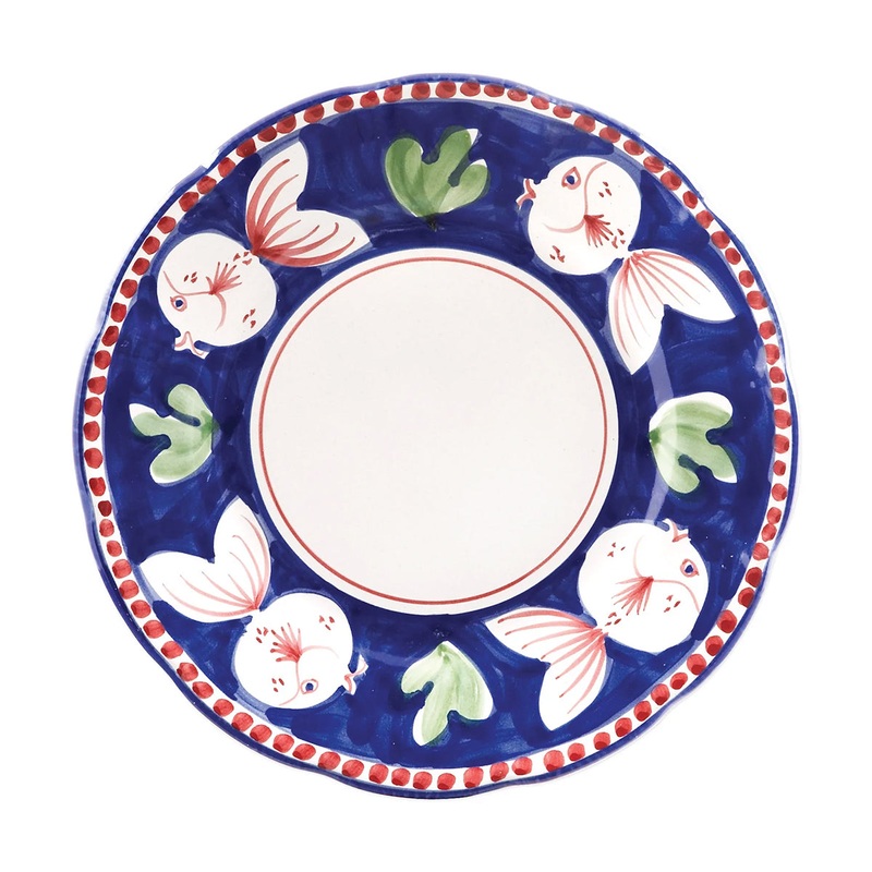 Vietri Campagna Pesce Dinner Plate