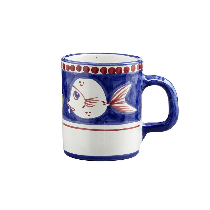 Vietri Campagna Pesce Mug