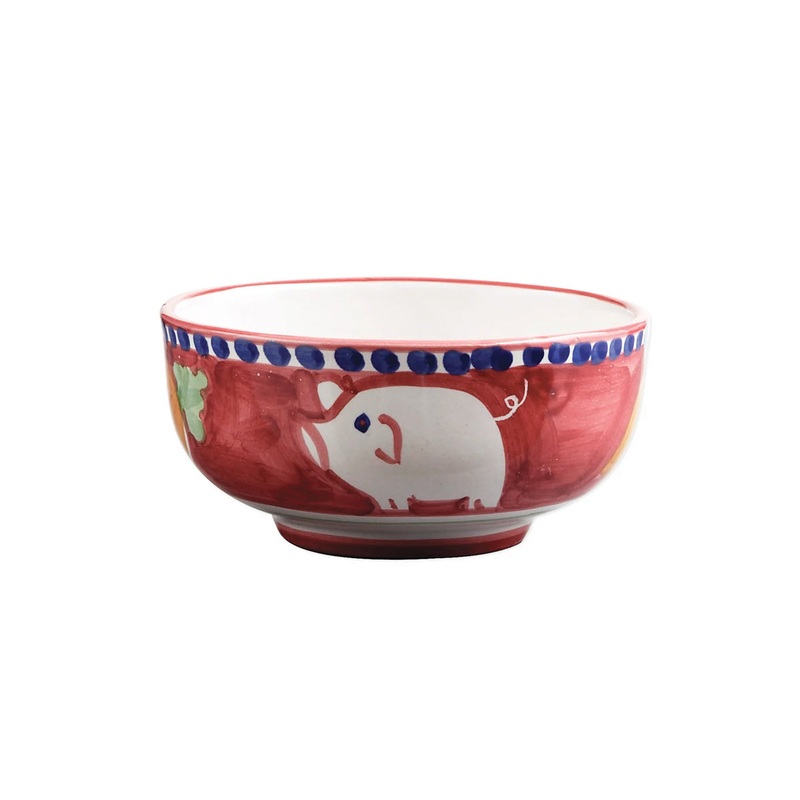 Vietri Campagna Porco Cereal/Soup Bowl