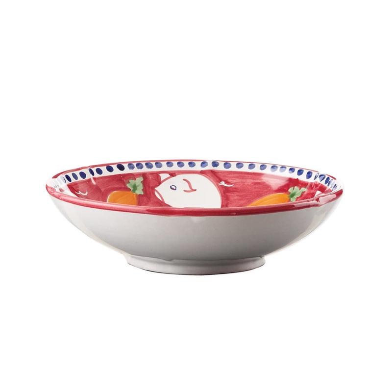 Vietri Campagna Porco Coupe Pasta Bowl
