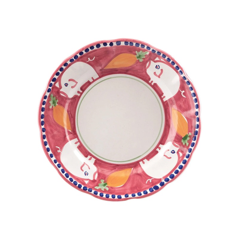 Vietri Campagna Porco Salad Plate
