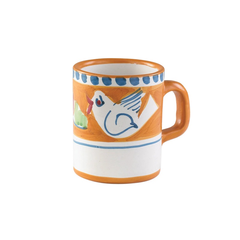 Vietri Campagna Uccello Mug