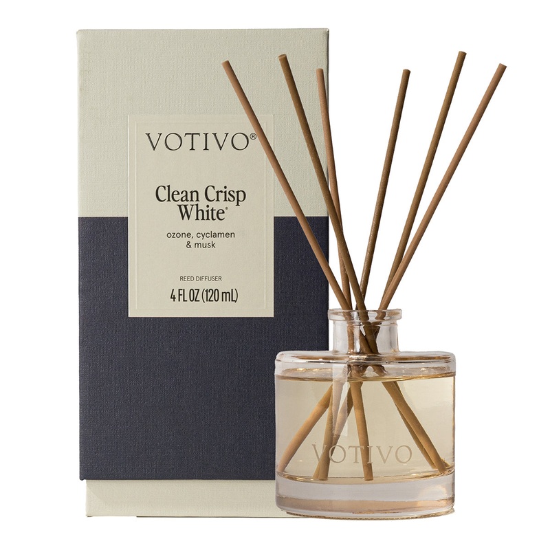 Votivo Clean Crisp White Reed Diffuser