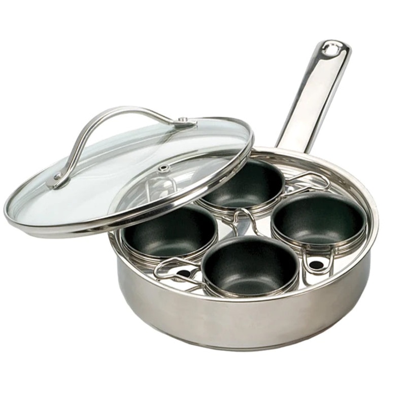 RSVP International 4 Egg Poacher Set