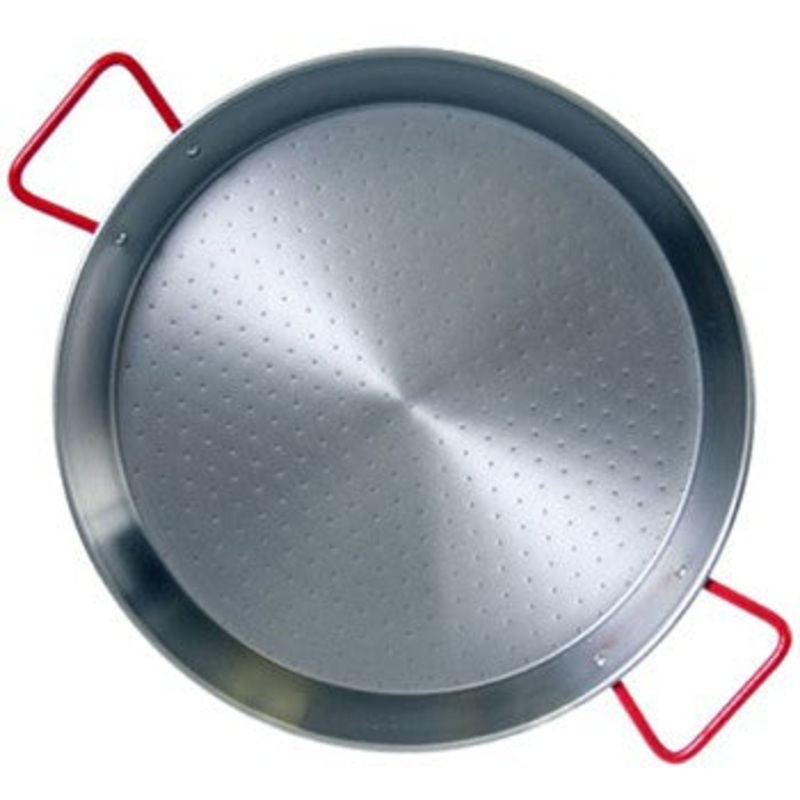 Traditional Polished Steel 10" Paella Pan