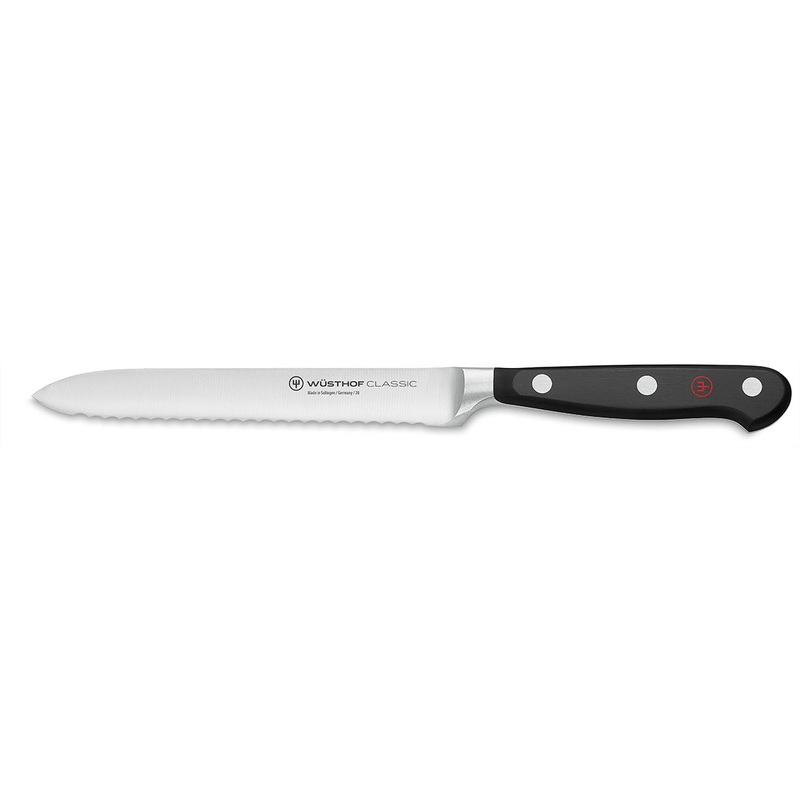 Wusthof Classic Forged  5" Serrated Utility Knife