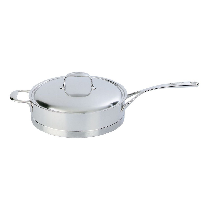 Demeyere Atlantis 7-Ply 3 Qt Stainless Steel Saute Pan