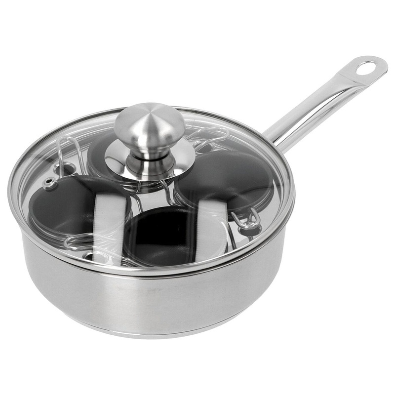 Demeyere Resto 4 Cup Egg Poacher