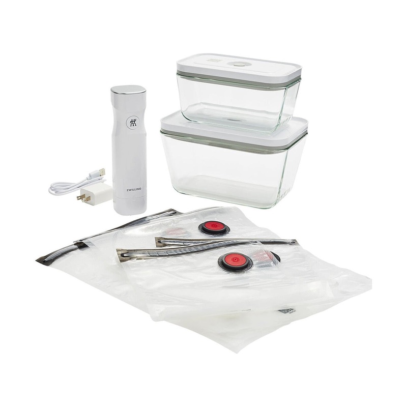ZWILLING Fresh & Save 7 pc Borosilicate Glass Vacuum Starter Set