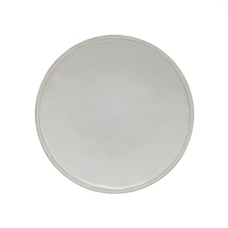 Casafina by Costa Nova Fontana White Dinner Plate 11.25"