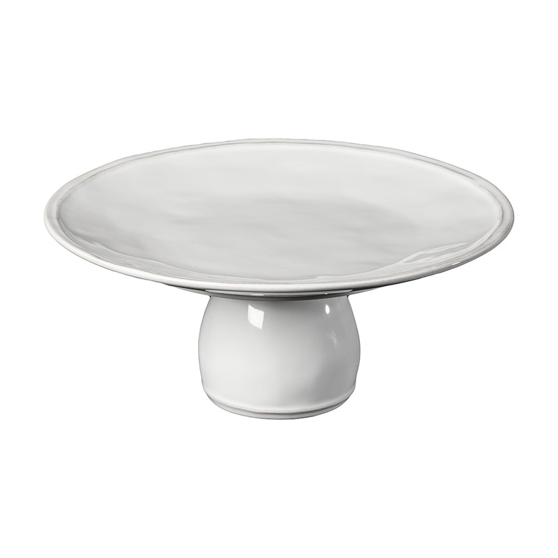 Casafina by Costa Nova Fontana White Footed Plate