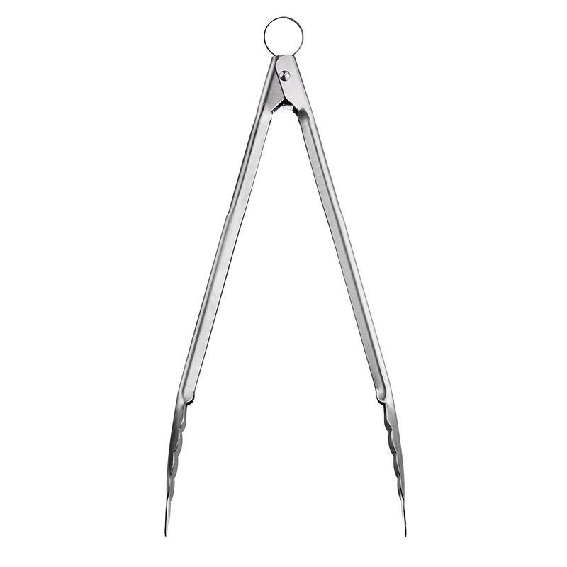 Cuisipro 12" Stainless Steel Locking Tongs