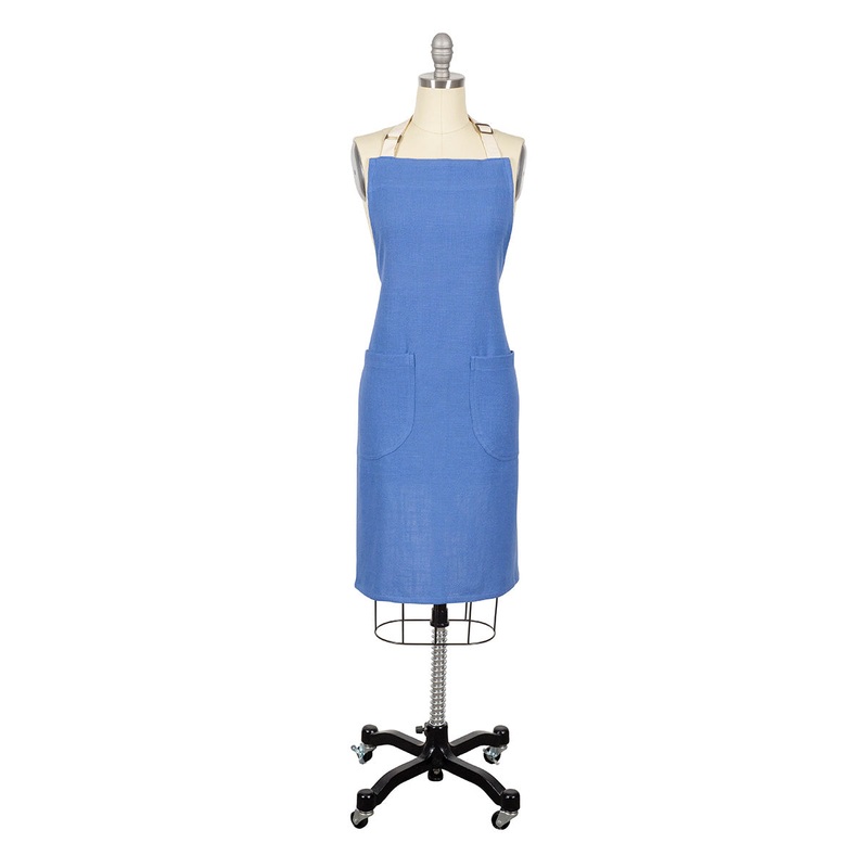 KAF Home Monaco Apron in Dutch Blue