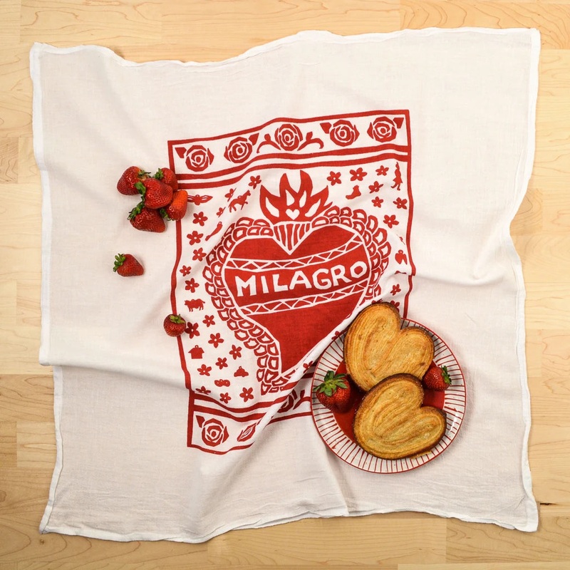 Kei & Molly Flour Sack Dish Towel Milagro