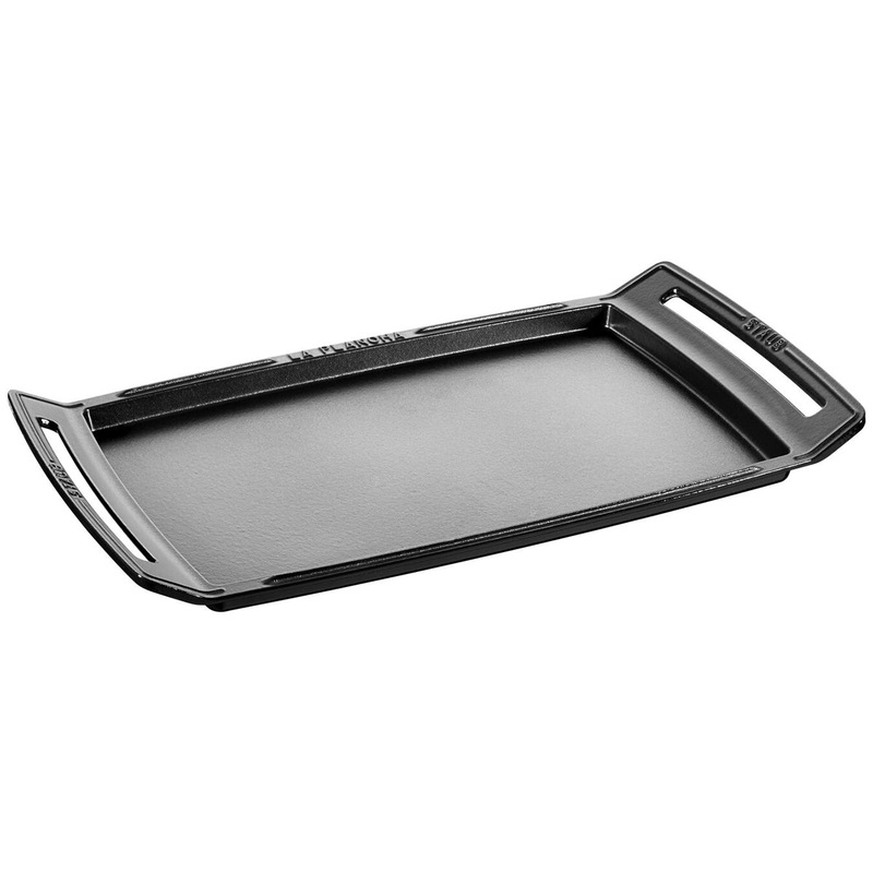 Staub Enameled Cast Iron Double Burner Griddle / Plancha