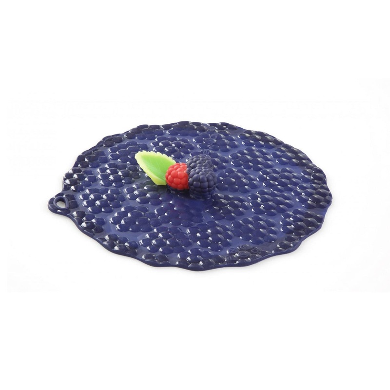 Charles Viancin Blackberry Lid 8"