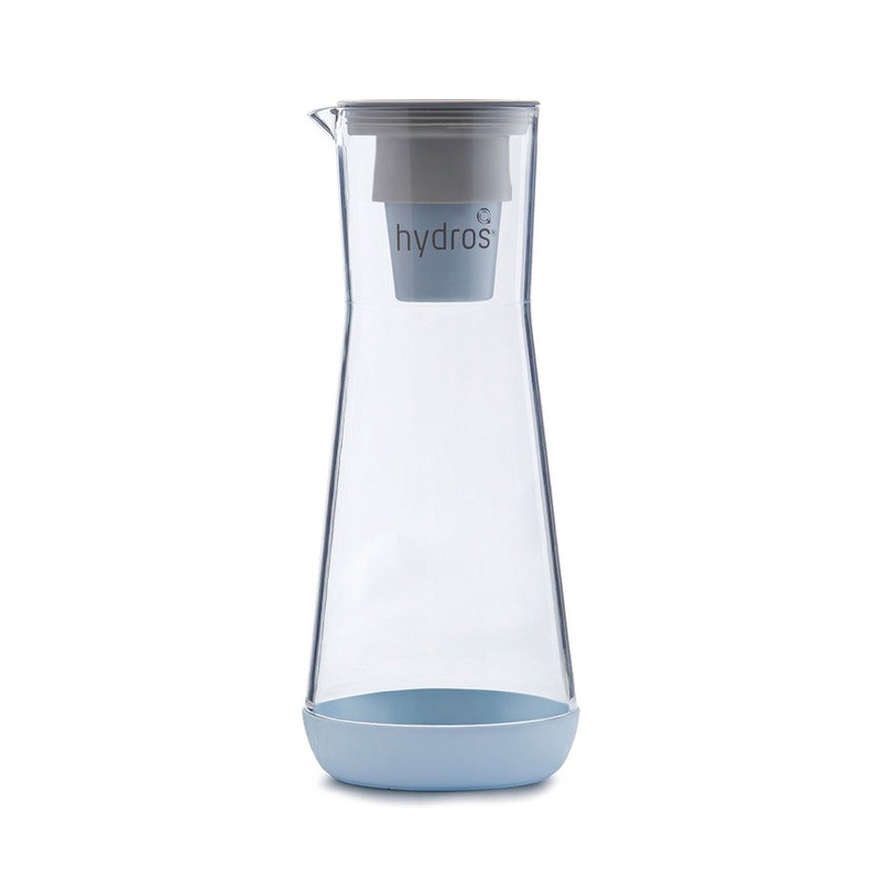 Hydros 40oz Water Filter Carafe in Blue