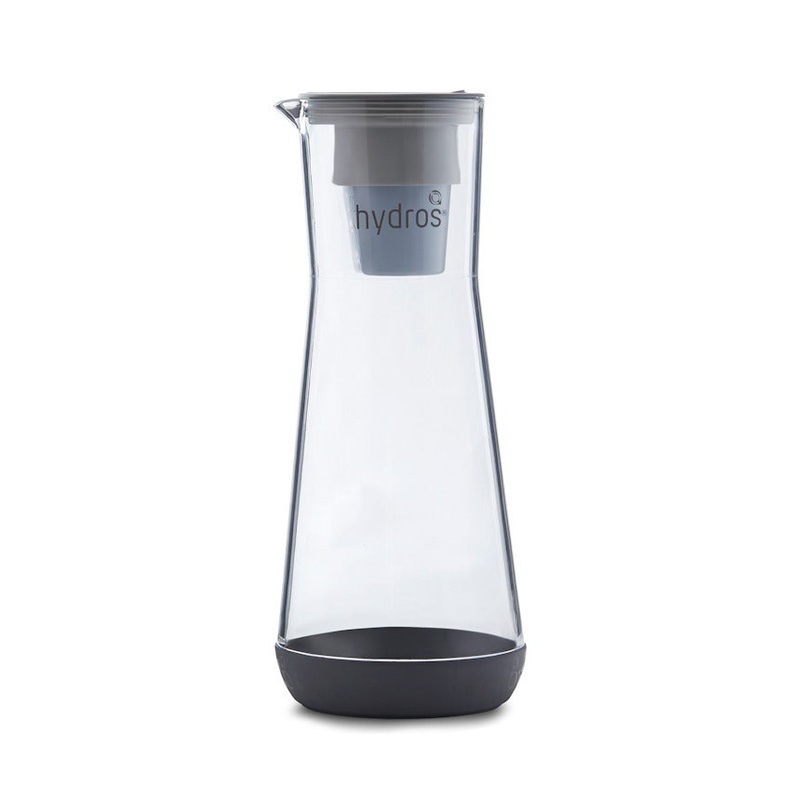 Hydros 40oz Water Filter Carafe in Grey