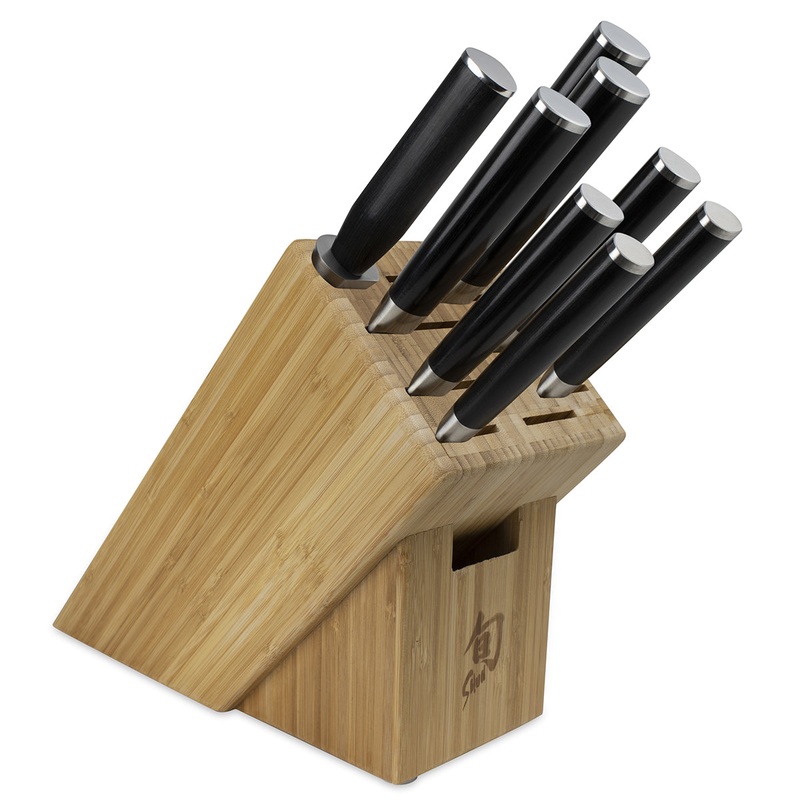Shun Classic 9 Pc Chef's Choice Block Set